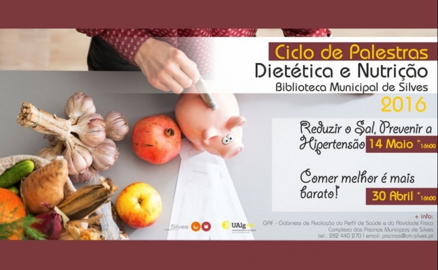 CICLO DE PALESTRAS SOBRE DIETÉTICA E NUTRIÇÃO ENSINA COMO «REDUZIR O SAL, PREVENIR A HIPERTENSÃO»