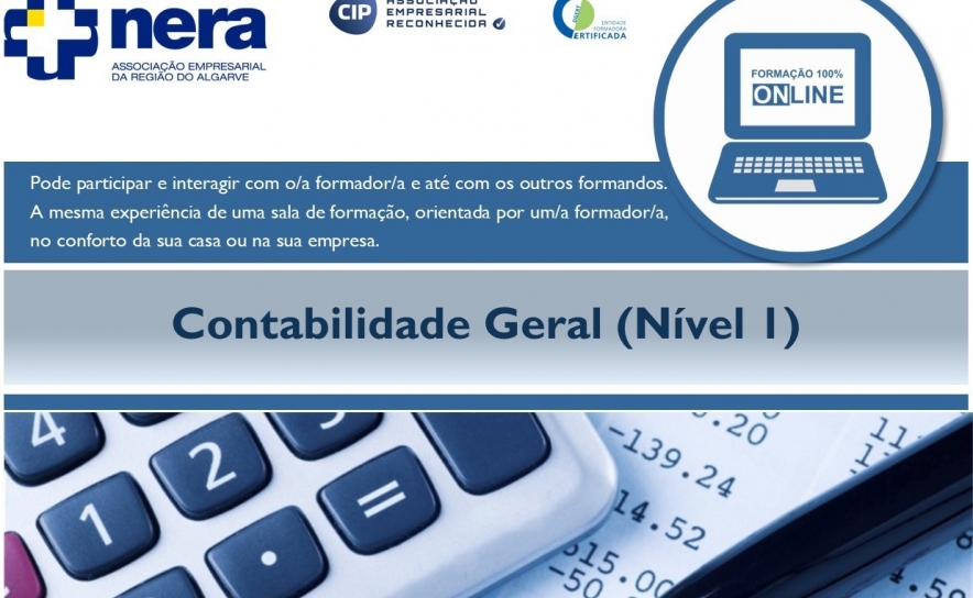 Formação Online - Contabilidade Geral (Nível I)