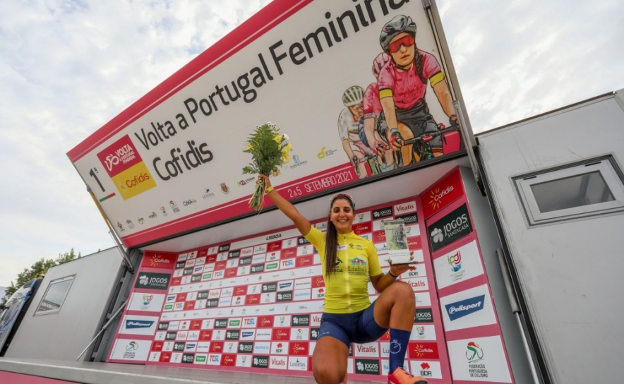 RAQUEL QUEIRÓS CONQUISTA A 1.ª VOLTA A PORTUGAL FEMININA COFIDIS