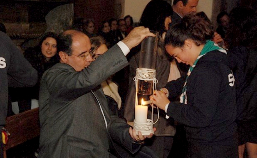 «Luz da Paz», vinda do local do nascimento de Jesus, volta ao Algarve