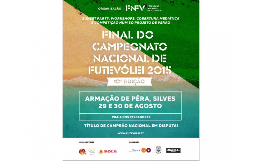 Final do Campeonato Nacional de Futevólei acontece em Armação de Pêra