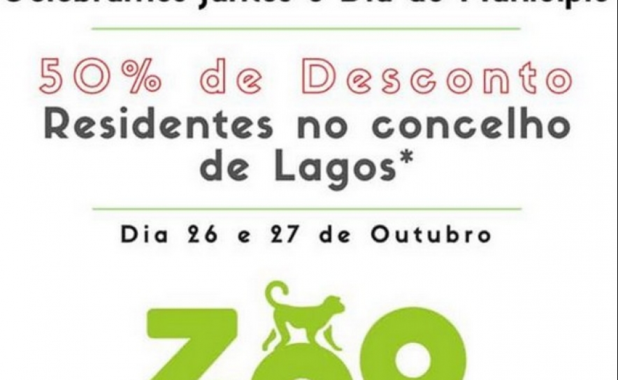 O Zoo de Lagos celebra o Dia do Município!
