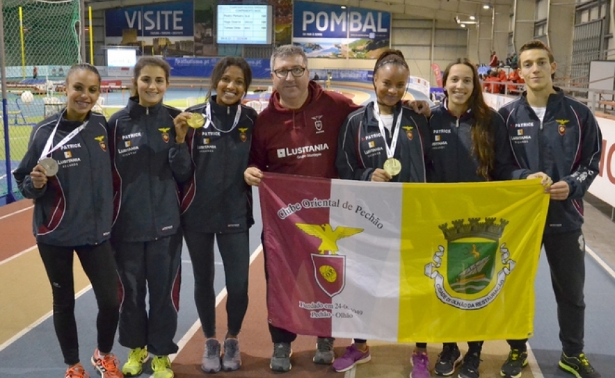 Atletas do Clube Oriental de Pechão conquistam medalhas de ouro e prata 