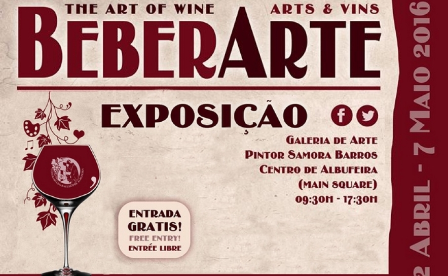 «BeberArte» em Albufeira | Mostra de pintura, poesia, música e vinho à mistura