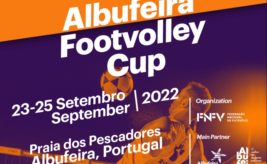 «Albufeira Footvolley Cup 2022» recebe os melhores atletas europeus na Praia dos Pescadores 