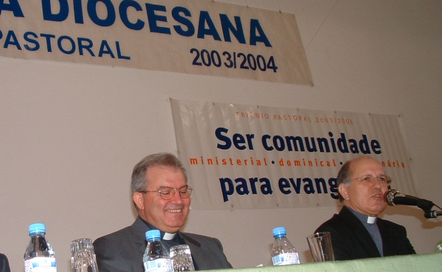 Bispos D. Manuel Quintas e D. Manuel Madureira