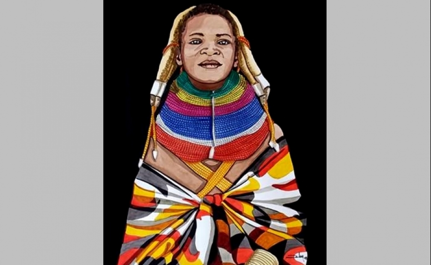 EXPOSIÇÃO DE AQUARELAS «MULHERES DE ÁFRICA» DE ZÉLIA FERREIRA EM QUARTEIRA