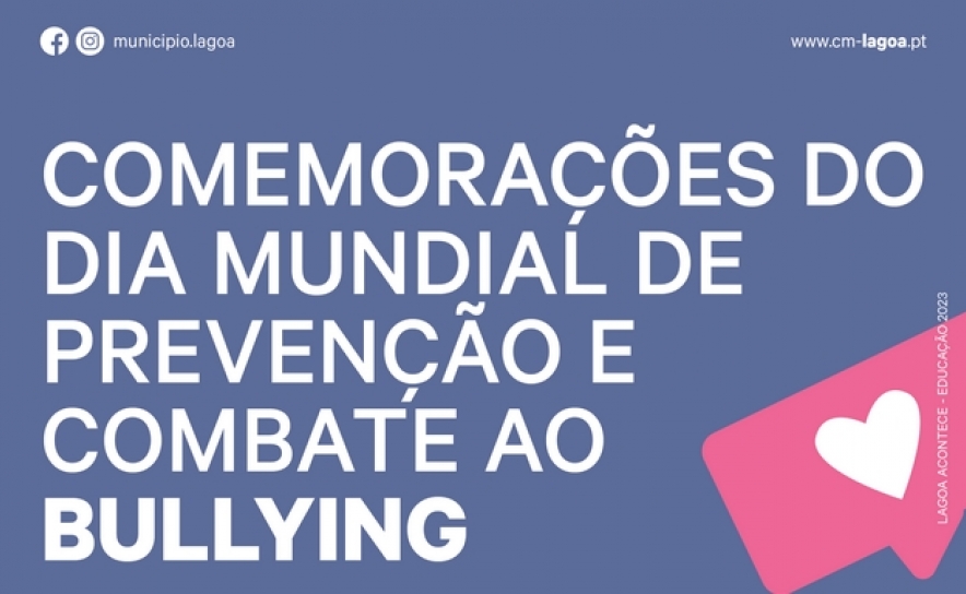 Palestras e Formações | «Comemorações do Dia Mundial de Prevenção e Combate ao Bullying»