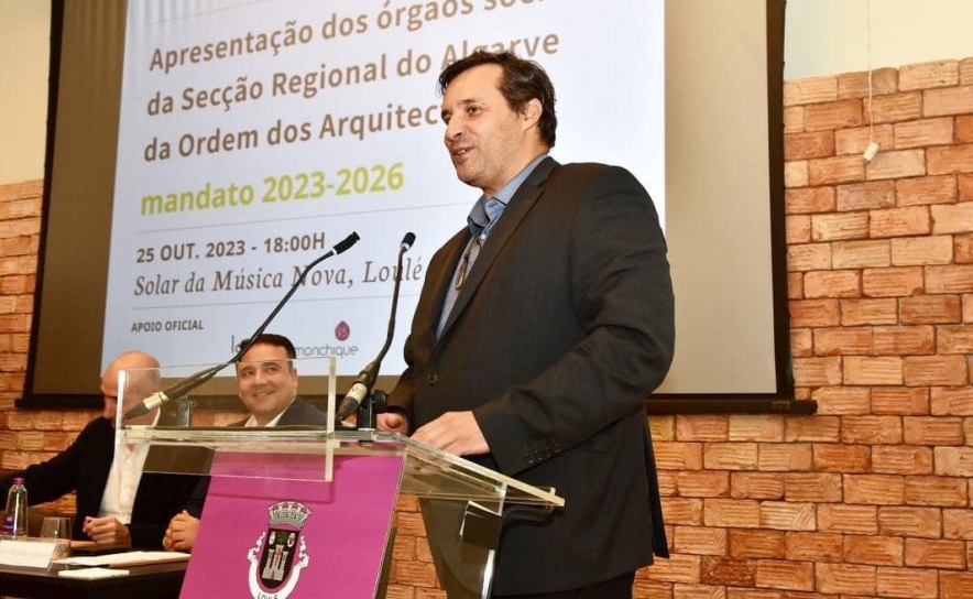 Arqº Avelino Oliveira, Presidente da Ordem dos Arquitetos