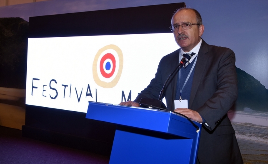 Presidente da CML Vitor Aleixo na Apresentação Festival Med Presidente da CML Vitor Aleixo na Apresentação Festival Med