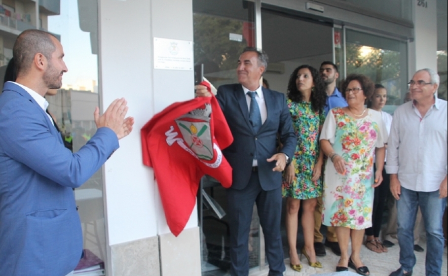 Descerramento de placa inauguração nova sede JFO