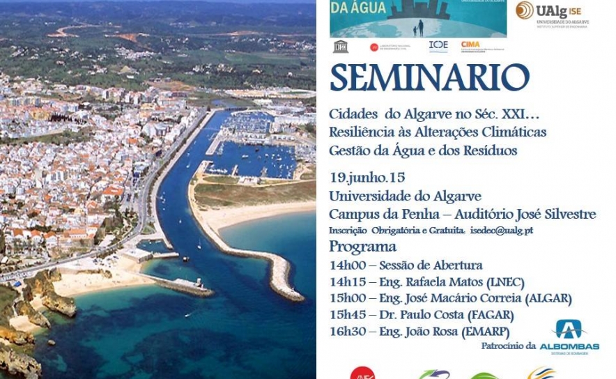 Universidade do Algarve recebe Seminário «Cidades do Algarve no Séc. XXI»