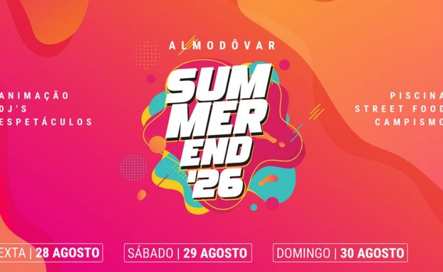 Festival Summer End regressa ao complexo Desportivo Municipal de Almodôvar de 28 a 30 de agosto