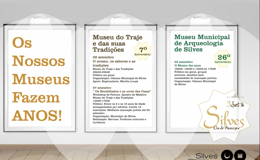 Silves | Museu Municipal de Arqueologia e Museu do Traje e das Tradições assinalam Aniversários