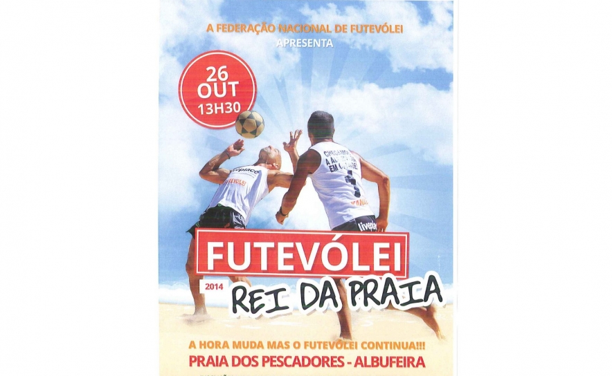 PRAIA DOS PESCADORES EM ALBUFEIRA ACOLHE  TORNEIO DE FUTEVÓLEI “REI DA PRAIA” 2014 