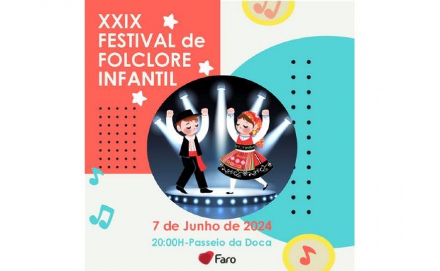 29.º FESTIVAL INFANTIL DE FOLCLORE INFANTIL COM PARTICIPAÇÃO DE CERCA DE 370 CRIANÇAS 