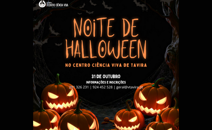 Centro Ciência Viva de Tavira celebra o Halloween com uma noite assustadoramente científica