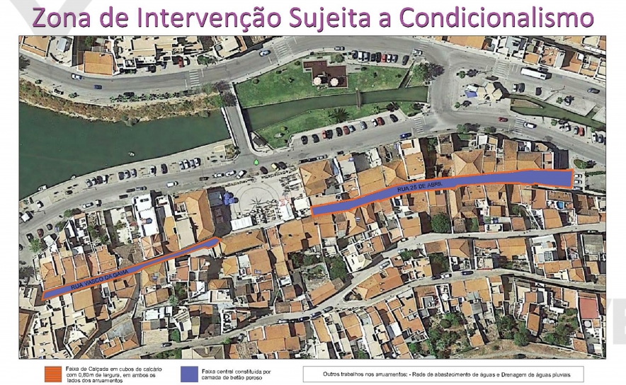 Obras em Ferragudo melhoram segurança e condições rodoviárias e para peões