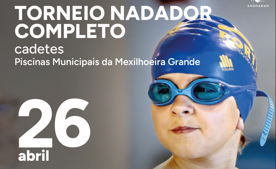 Torneio Nadador Completo – Cadetes realiza-se na Mexilhoeira Grande 