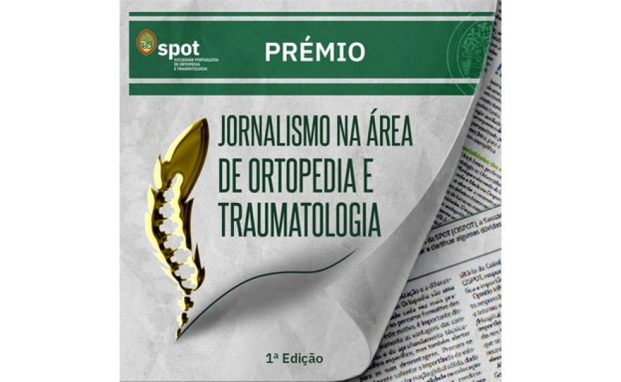 Prémio distingue trabalhos jornalísticos na área da Ortopedia e Traumatologia 