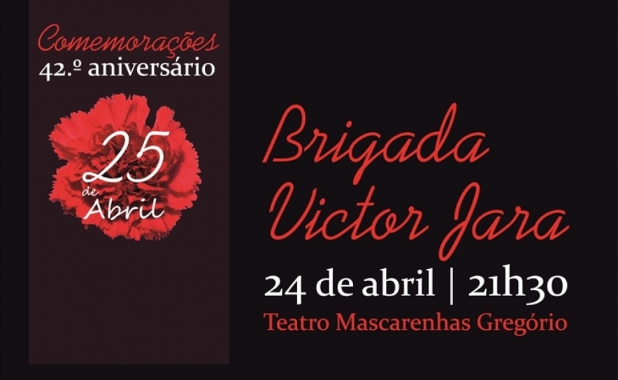 Brigada Victor Jara atua no Teatro Mascarenhas Gregório