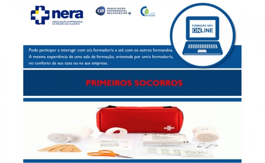 Formação Online: Ação de Formação - Primeiros Socorros