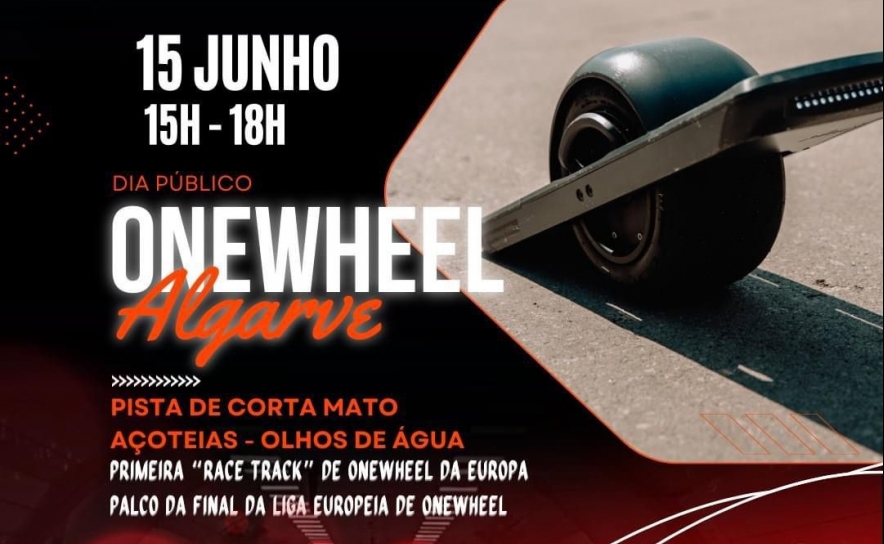 PISTA DAS AÇOTEIAS ABRE-SE AOS SKATES DE UMA SÓ RODA PARA UM DIA PÚBLICO DE «ONEWHEEL»