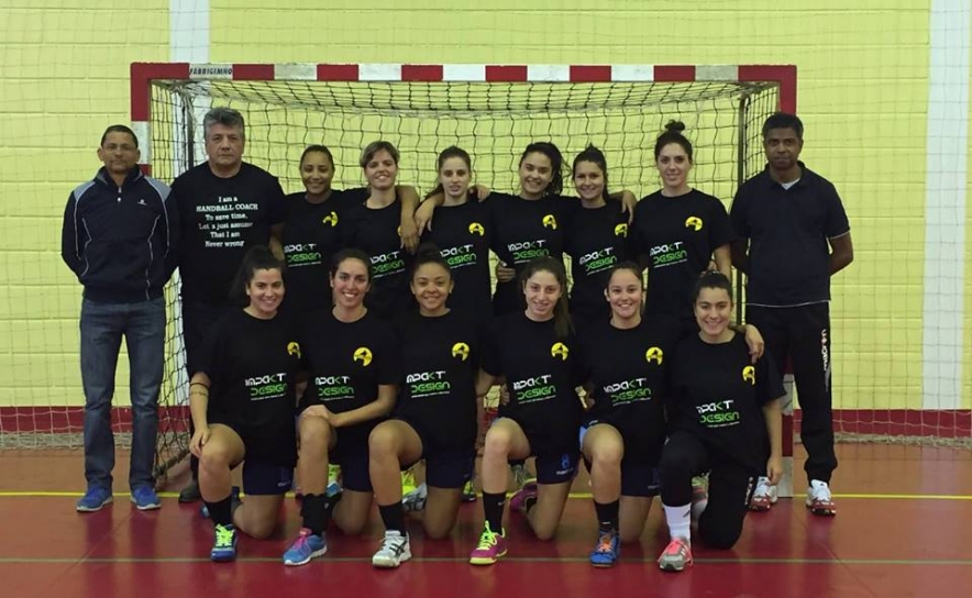Equipa de andebol da Casa do Povo de Messines na Taça Portugal Multicare Seniores Femininos 2015/2016