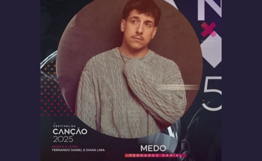 Fernando Daniel apresenta-se no Festival da Canção 2025 com o tema «Medo»