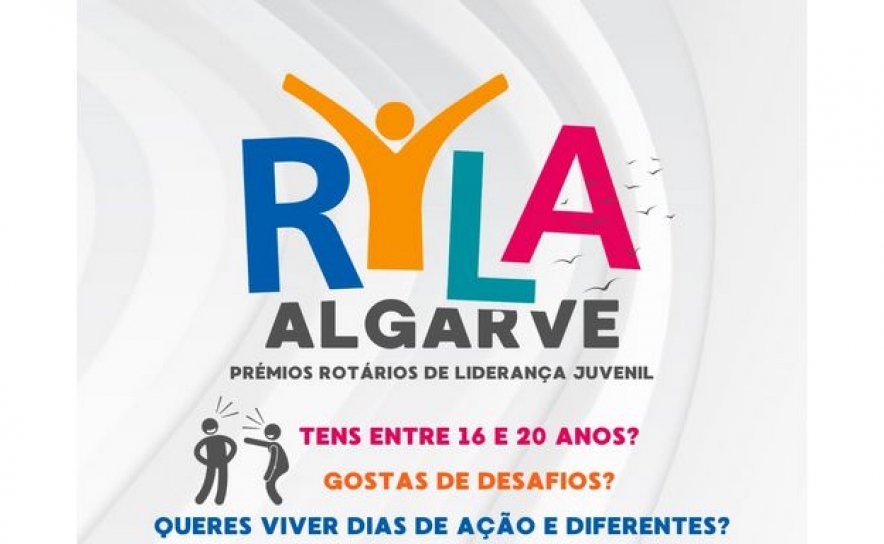 ÚLTIMOS DIAS PARA INSCRIÇÕES! RYLA Algarve 2025 - Distrito 1960 