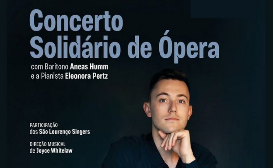 Barítono suíço Äneas Humm atua no Teatro Lethes