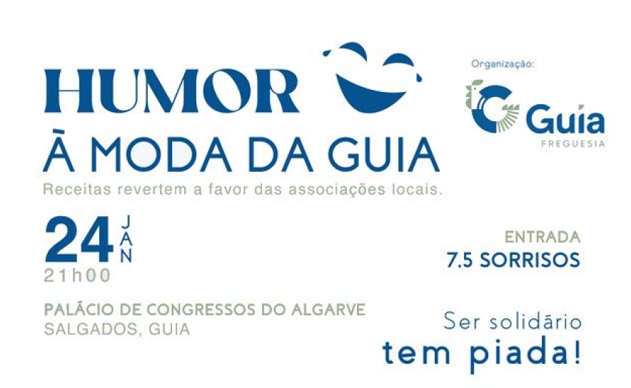 Junta de Freguesia da Guia promove 2.ª edição do «Humor à Moda da Guia» com cariz solidário