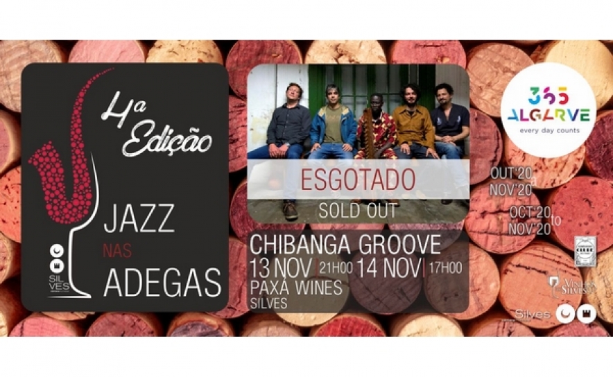 ÚLTIMA SESSÃO DE JAZZ NAS ADEGAS COM CHIBANGA GROOVE TEM LOTAÇÃO ESGOTADA