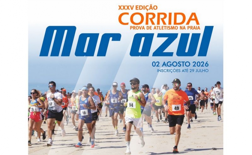 Inscrições abertas para a Corrida Mar Azul