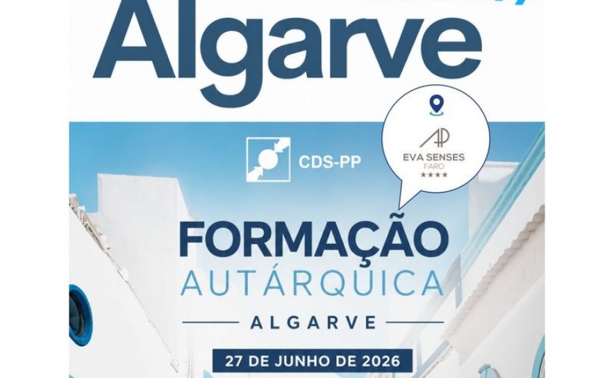  CDS-PP Algarve promove formação autárquica e reforça aposta na qualificação dos atuais e futuros autarcas eleitos