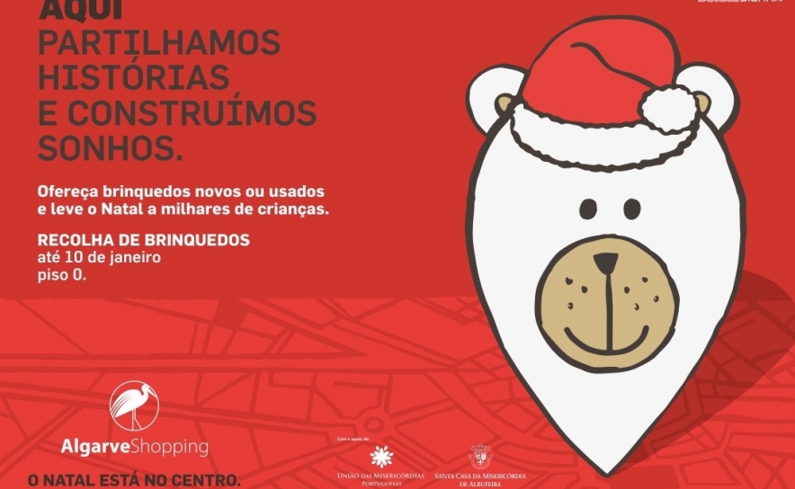 AlgarveShopping realiza Campanha de Recolha  de Brinquedos