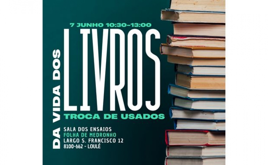 «Da vida dos livros» - troca de livros usados