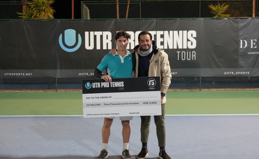 Tomas Curras com Frederico Gil 