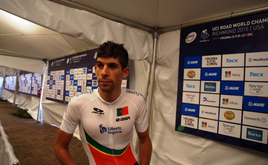 Nelson Oliveira 13.º no Mundial de contrarrelógio