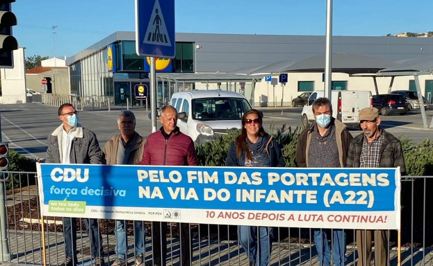 PCP | Sobre a votação da eliminação de portagens da Via do Infante