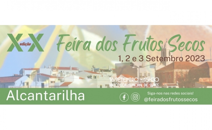 XX FEIRA DOS FRUTOS SECOS ABRE PORTAS A 01 DE SETEMBRO