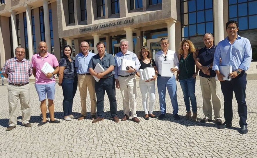 Coligação «TODOS PELO NOSSO CONCELHO» entregou as listas no Tribunal de Loulé