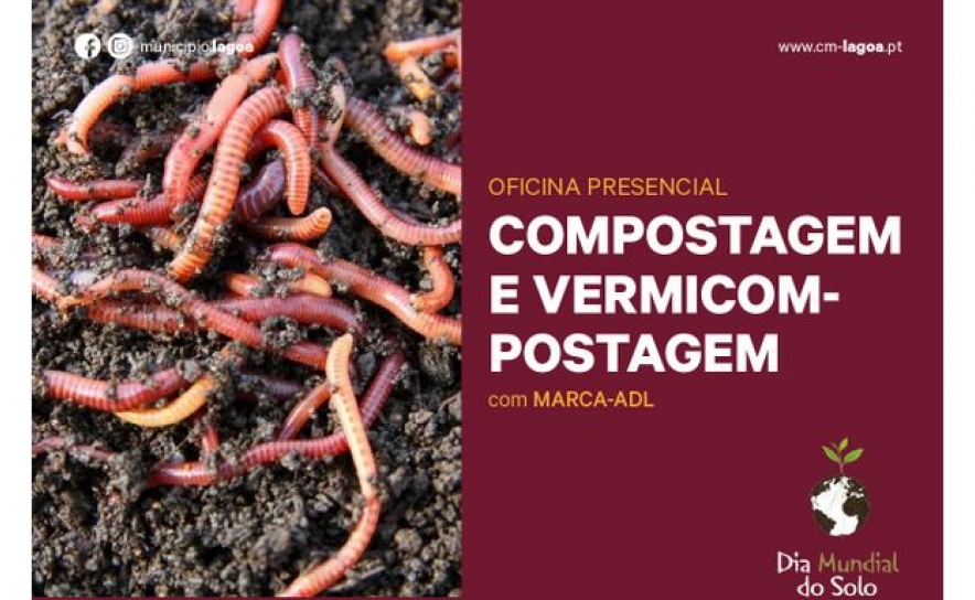 Oficina Presencial | Compostagem e Vermicompostagem | Marca ADL