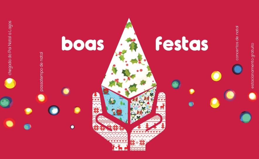 Centro Histórico de Lagos engalanado para receber o Natal