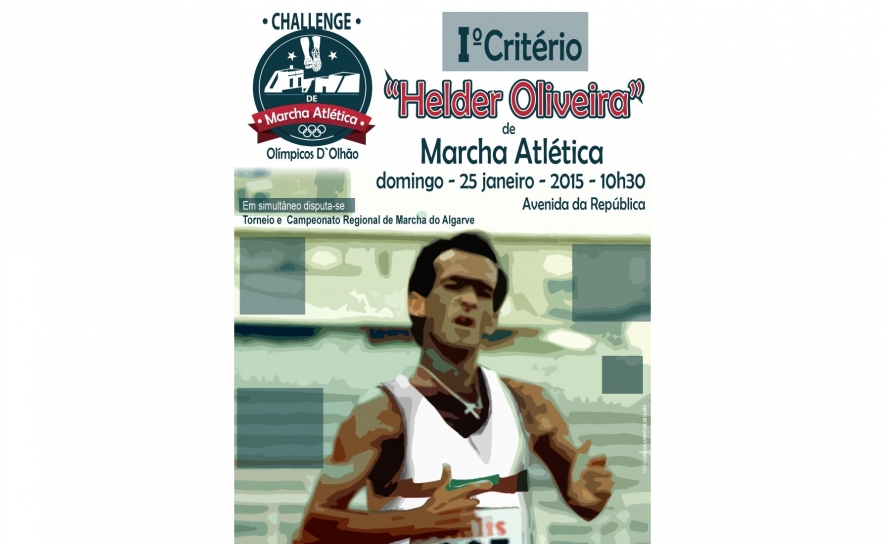 Cidade de Olhão é palco do 1º Critério - Hélder Oliveira em marcha atlética