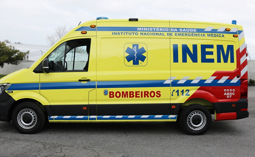 Covid-19: Ambulância do INEM de Portimão parada devido a surto entre técnicos de emergência