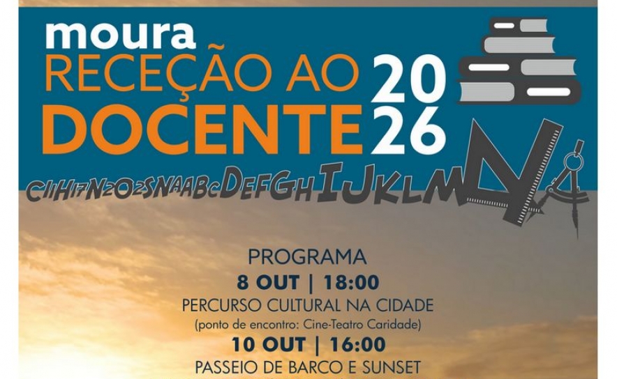 Receção aos docentes do concelho de Moura 