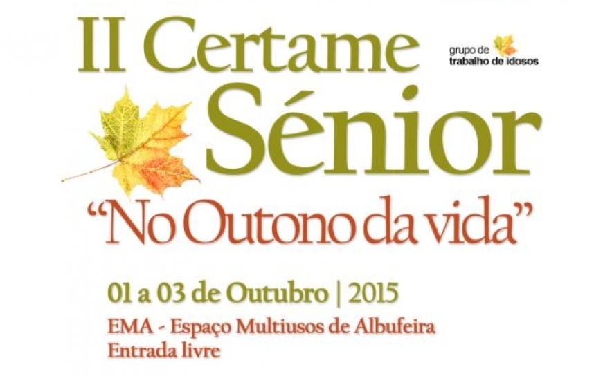 II CERTAME SÉNIOR «NO OUTONO DA VIDA»
