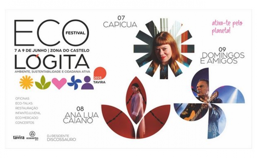 2.ª Edição do Festival ECOlógita em Tavira está a chegar! Vamos dar-lhe as boas-vindas!