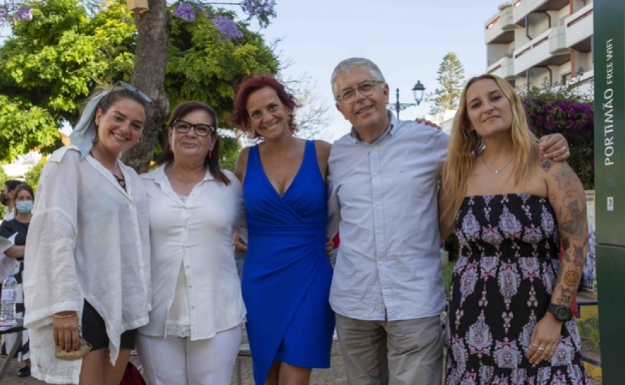 Leonor Seixas, Isilda Gomes, Patrícia Correia, Mário Augusto e Ana Isabel Arroja